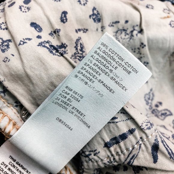 Free People high waist, button fly cutoff bermuda - Picture 5 of 7